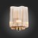 Sconces st. SL117.301.01. ONDE. 1x60 W, E27, 15x18 cm, bronze color