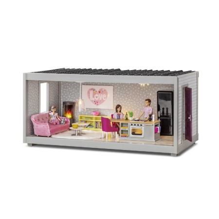Lundby puppet house room, 44 cm-9