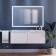 Mirror Uperwood Tanos, 120x80 cm, LED backlight, sensory switch, anti -recovery
