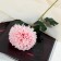 Artificial flowers "chrysanthemum" 9x48 cm, pink