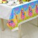 The single tablecloth "Happy birthday", pony, 180x137 cm