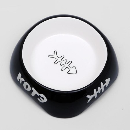 Ceramic bowl "Kote" 200 ml 13 x 4.5 cm, black-4