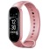 Fitness bracelet LEEF NEX, 0.96 ", sensor, pulse, sleep, oxygen level, Shagomer, IP65, pink