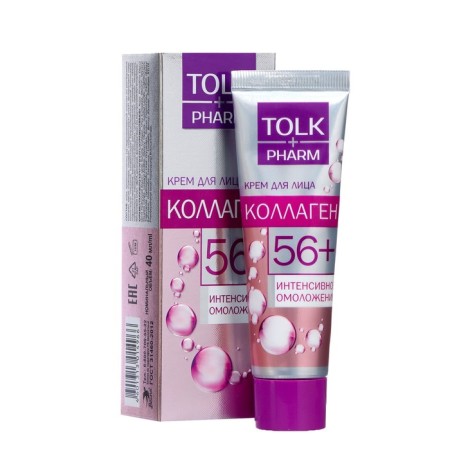 Facial cream Tolk Pharm "Collagen", 40 ml