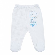 Children's sliders, white/blue color, height 74 cm (6-9 months)