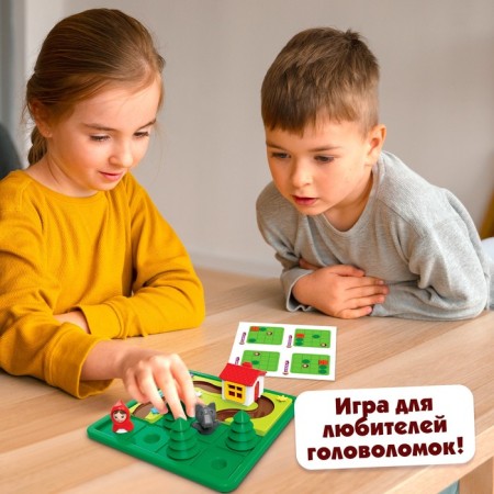 Board game "Find the track", 1 player, 5+-4