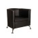 Armchair Mars 660x710x650 Black gloss