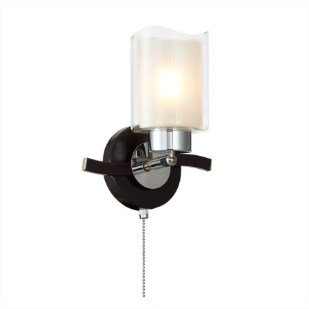 Sconces Citilux "Fortune" CL156312, 12.5x22 cm, 1x75W, e27, brown color