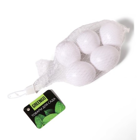 The egg is artificial lining, for chickens, 4 × 5 cm, 1 pc., White, Greengo-2