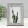 Photo frame plastic 10x15 cm "Krakelyur. Black on white" 13.5x18.7 cm