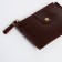 Cardholder with lightning, burgundy color
