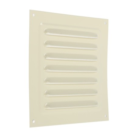 Ventilation grate Zein Lux RM1717sk, 175 x 175 mm, with a grid, metal, clone bone-4