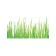 Basket for toys "Fresh grass, size 35x50 cm