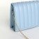 Magnet bag bag, long belt, blue color