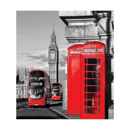 A set of napkins for setting the table "Exursion in London", rectangular, size 32x46 cm, 4 pcs-2