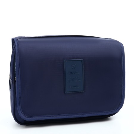 Cosmetic mester on Velcro, with hook, blue color
