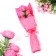 Bouquet of soap roses, fuchsia color