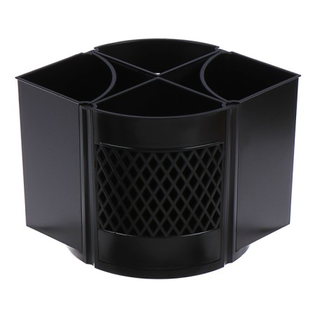 Organizer stand for the office "Quartet-360", black-3