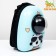 Backpack for carrying animals "Glamorr", with a viewing window, 32 x 25 x 42 cm, blue