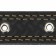 Collar leather two-layer dimensionless, 64 x 3 cm, Osh 30-55 cm, black