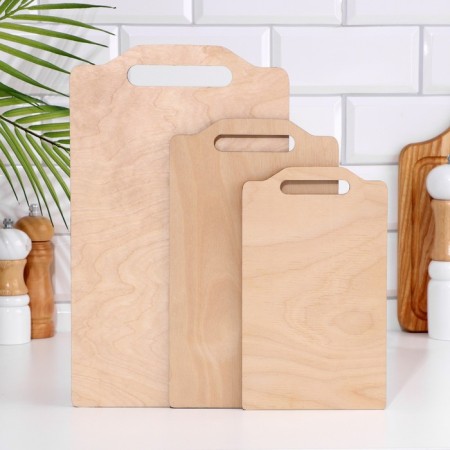 Set of cutting boards "rectangle" handle of the bracket 3 pcs-1