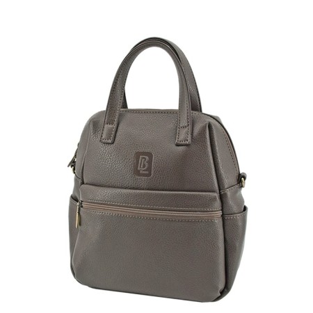 B2746 Bag-rugzak, lightning department, brown color 27x18x10cm