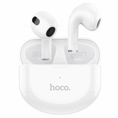Hoco EW35 TWS headphones, wireless, inserts, BT5.3, 30/250 mAh, microphone, white-2