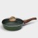 Forest frying pan "Forest", D = 22 cm, glass cover, removable handle, anti -stick coating