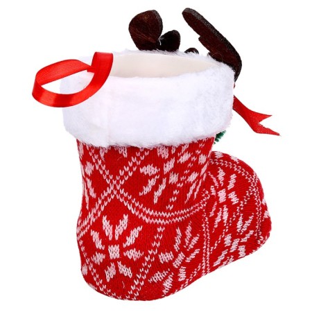 Candy "Boot in the Snowflake", with horns and bell-2