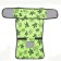 Bag - Carriage for animals "Flowers", green, size m, 40 x 21 x 27 cm