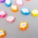 Beads for PVC "Cloud-Smail" Color set 20 pcs 1x1x1 cm
