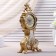 Table fireplace watches "Rococo", 38 x 17.5 x 10 cm