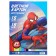 Cardboard tinted, A4, 16 sheets, 16 colors, moped, bilateral, in a package, 180 g/m², Spider-Man