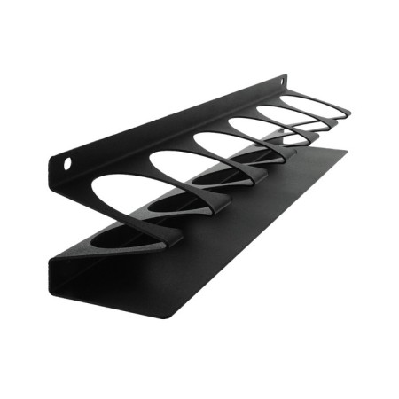 Holder for aerosol cans, wall, black-3