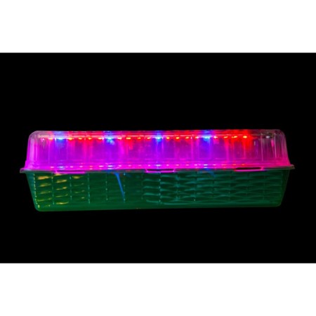Mini-pimp on 18 pots with LED phyto backlighting "Fast and-5