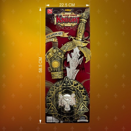 Set of knight "Valor", 3 subjects-4