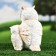 Garden figure "Polar Owls" 13x10x18cm
