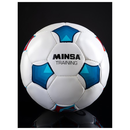 Ball football minsa Training, PU, ​​manual stitching, 32 panels, p. 5-4
