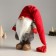 Interior doll "Grandfather Frost in a long cap with a brush" 24.5 cm