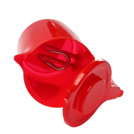 Electric kettle "Drop", plastic, 0.5 l, 600 watts, red-1