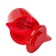 Electric kettle "Drop", plastic, 0.5 l, 600 watts, red