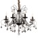 Madera chandelier 8he14 40w is black 72x72x100 cm