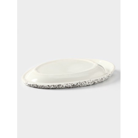 A dish for serving "oval of a baby", 22 × 15 × 3 cm, ceramics, Iran-2