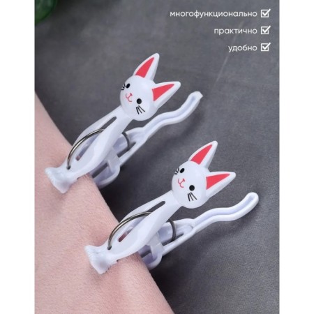 Brunnoks are linen "cats", 7 cm, 4 pcs, color mix-5