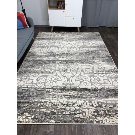 Rectangular carpet Merinos Ibiza, size 200x290 cm, color-grray color-3