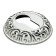 MH-KH-CLP W/PC key overlaid, white enamel color, chrome