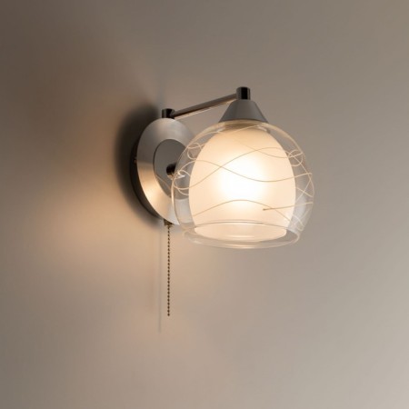 Sconces Citilux "Bugs" CL157312, 15x16 cm, 1x75W, E27, gray color gray-6