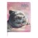Universal Diary Grade 1-11, 48 sheets "Gray fluff", solid cover of artificial leather, lies, universal cheat sheet, block 80 g/m2