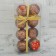 Set of balls plastic D-6 cm, 8 pcs "Jupiter"