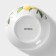 Limon ceramic shareholder, 600 ml, d = 15.5 cm, white color